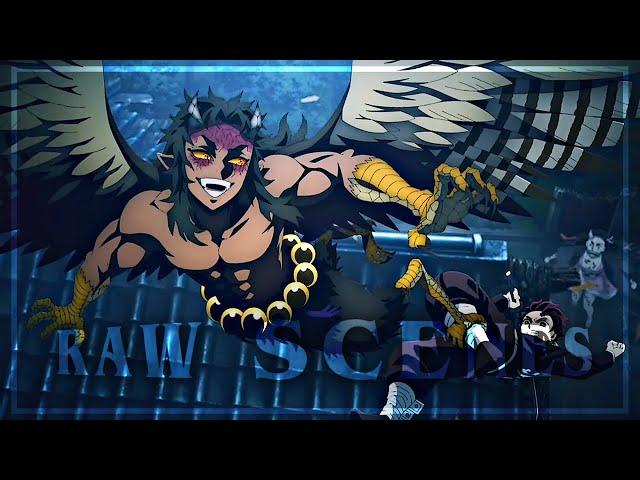 Hantengu | Raw scenes | Demon slayer | S3EP3