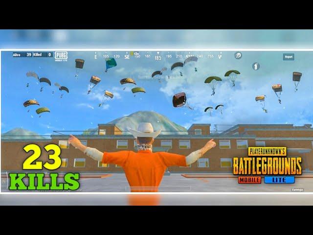 BEST LANDING in STADIUM  23 KILLS | Solo vs Squad | PUBG MOBILE LITE