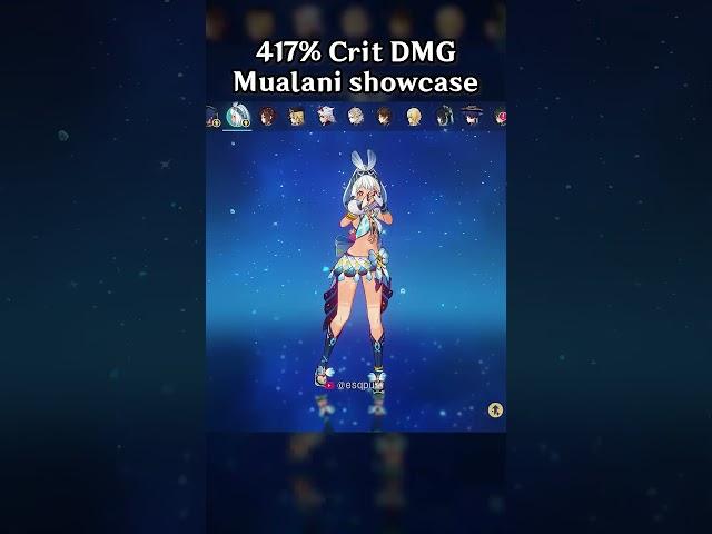 417% CRIT DMG MUALANI SHOWCASE