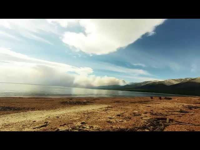 Горит Байкал (Forest fires on Lake Baikal) (My travel on Lake Baikal)