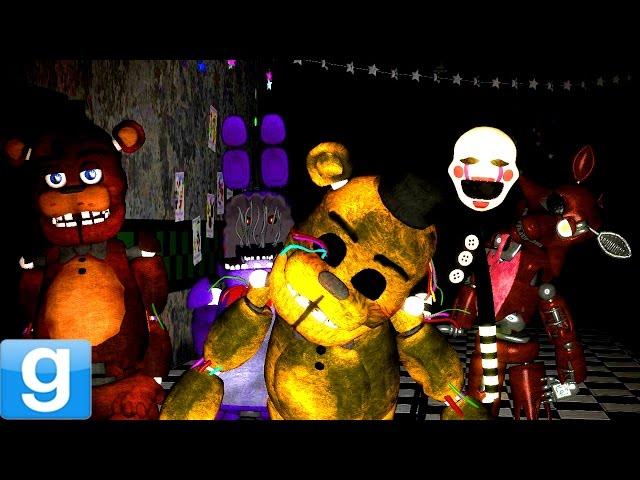 PLAYABLE ANIMATRONICS! - Gmod Five Nights At Freddy's 2 Pill Pack Mod (Garry's Mod)