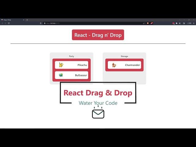 How to Create Drag and Drop - React JS - Typescript Vite