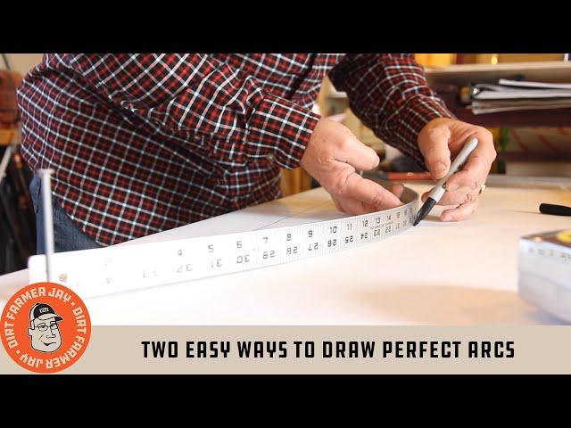 Two (of 4!) Easy Ways to Draw Perfect Arcs