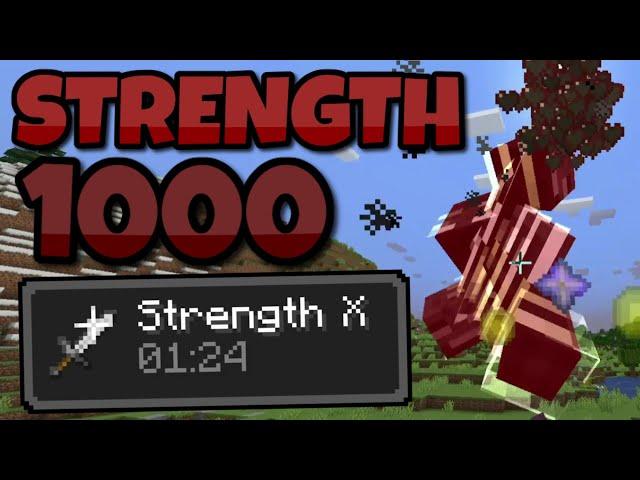 How To Get Strength 1000 in Minecraft