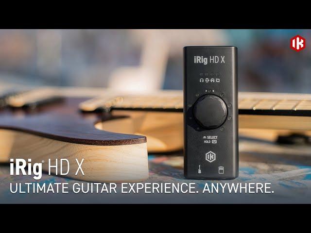 iRig HD X mobile interface - Ultimate Guitar experience anywhere.