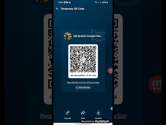 How to Scan QR Codes on imo?