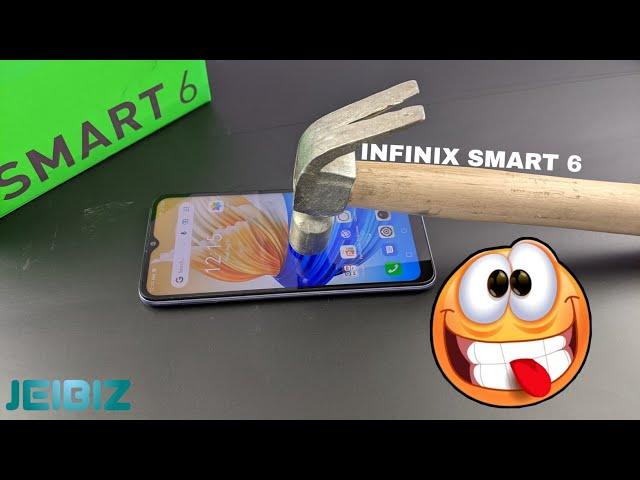 INFINIX SMART 6 : Screen Scratch Test ️