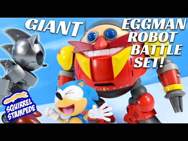 Sonic the Hedgehog Giant Eggman Robot Battle Set 30th Anniversary