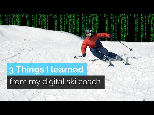 Advanced Carving | 3 Things I Learned From My Digital Ski Coach Carv