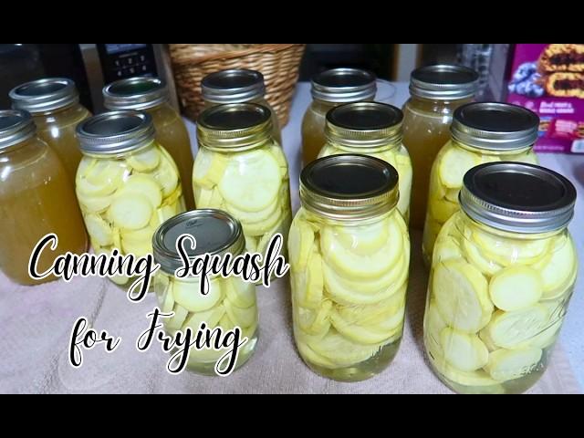 Everyday Living: Canning Chicken Broth And Squash For Delicious Frying