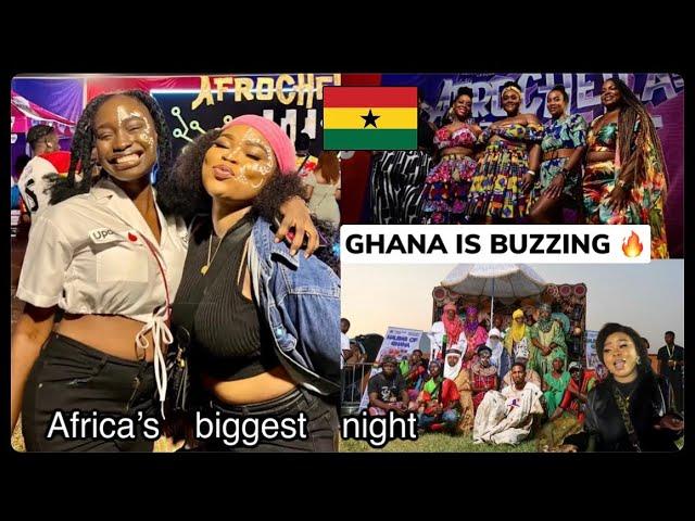 Afrochella Is Afro-Future | Africa's Biggest Night | Foreigners Partying in Ghana | Afrochella 2022