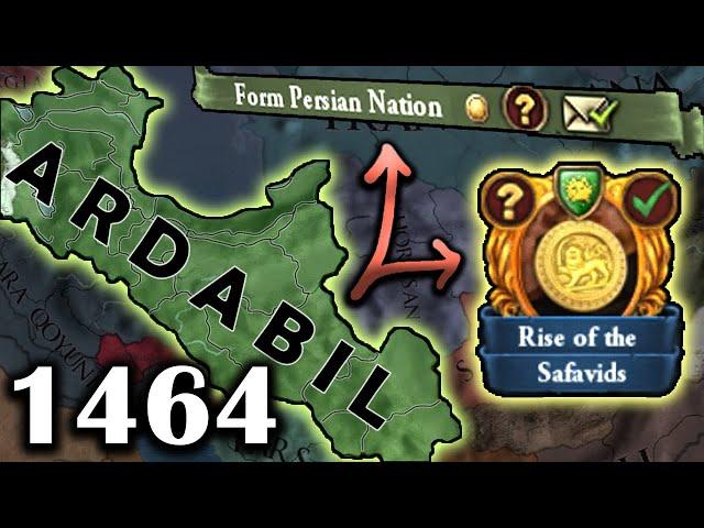 I Beat HUGE COALITION To Unite Persia In 20 YEARS as Ardabil | EU4 1.36 King of Kings