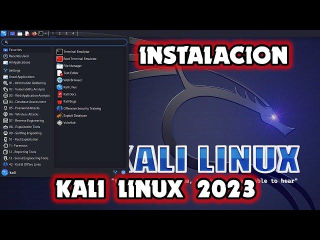 COMO INSTALAR KALI LINUX 2023