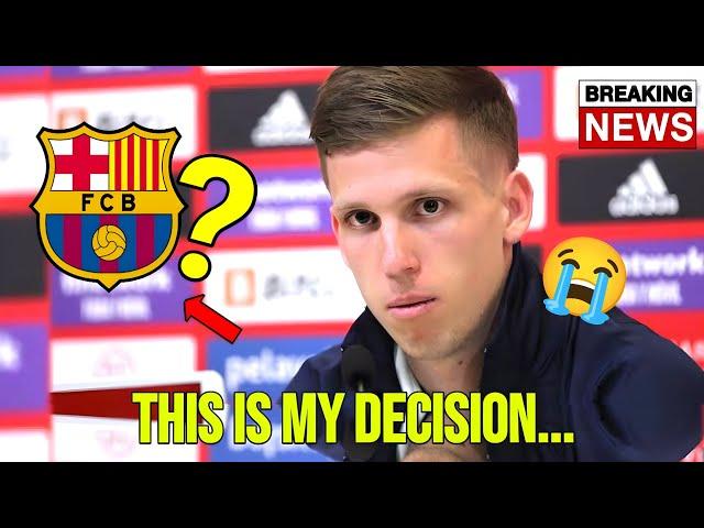 BOMBSHELL! Dani Olmo UNEXPECTED DECISION after Barcelona Failed to Register Him! Football News