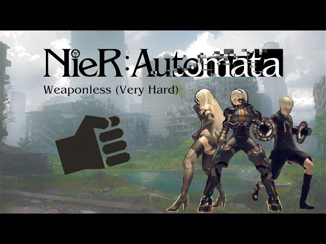 NieR: Automata - Weaponless + Ending E Solo (Very Hard)