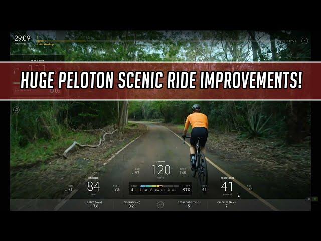 New And Improved Peloton Scenic Rides || Does This Change Everything? || Peloton Best Scenic Rides