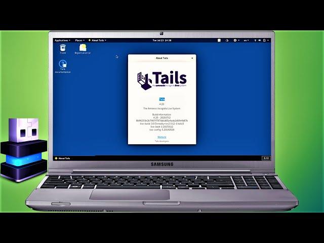 Tails OS 4.20 2021 Installation Guide and Preview