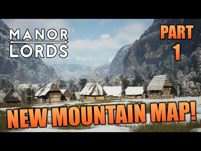 The Best Start for High Peaks Map | Manor Lords Early Game Strategy [Part 1]