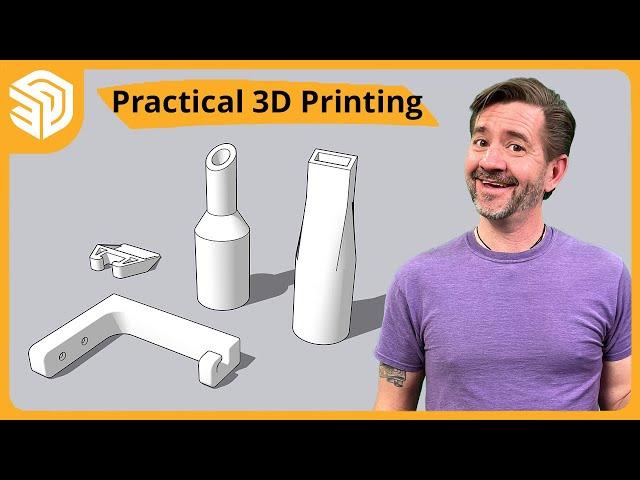 Practical 3D Printing — Modeling Real World Parts | SketchUp Live