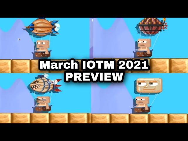 Growtopia New March IOTM 2021 Preview