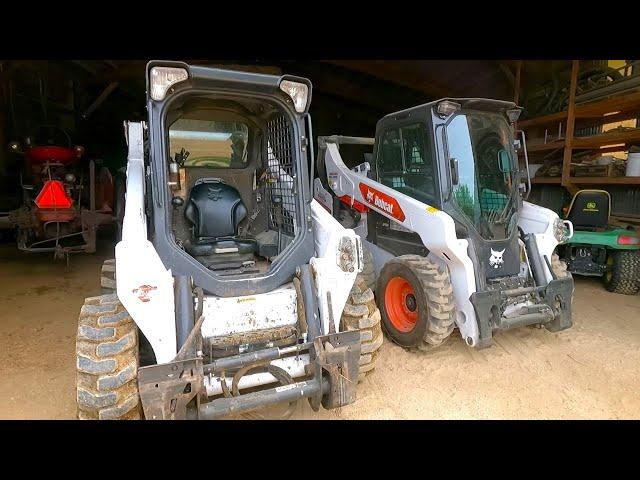 Which Skid Steer Loader is Better? Reviewing Our New S66 Bobcat Skid Steer!