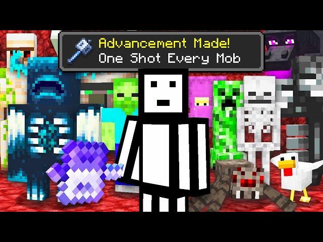 I Killed Every Mob with the MACE in Minecraft Hardcore!