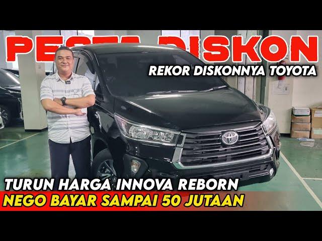 OBRAL MURAH TOYOTA KIJANG INNOVA REBORN DIESEL 2024 TURUN HARGA ‼️ MOBIL MURAH 50 JUTAAN