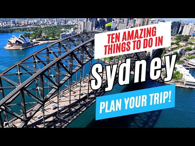 10 Top Things to Do in SYDNEY, Australia in 2024 | Ultimate Travel Guide & To-Do List