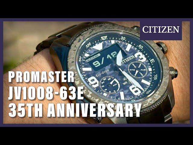 Unboxing The Citizen Promaster JV1008-63E