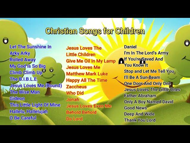 37 Christian Songs  | Sunday School Songs | Bible Songs |