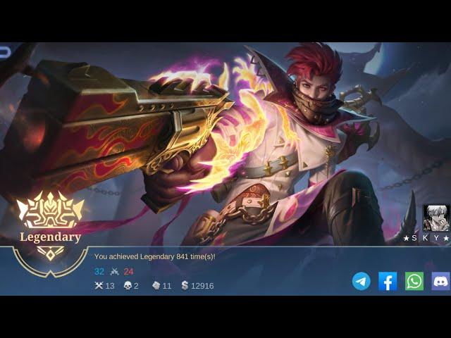 NOTHING PHONE 2 GAMING TEST  - MOBILE LEGENDS GRANGER GAMEPLAY IN ULTRA GRAPHICS ULTRA FRAME RATE