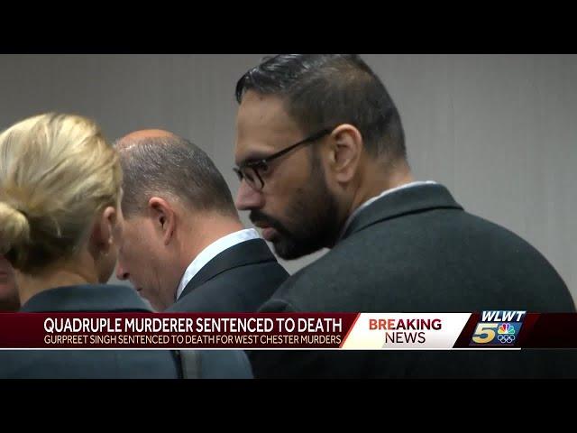 Judges sentence Gurpreet Singh to death for West Chester quadruple murders