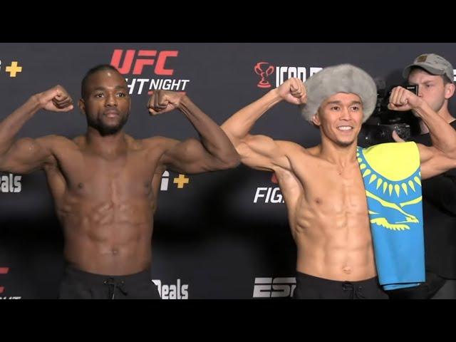 UFC Vegas 103 FACE-OFFS: Manel Kape vs Asu Almabayev