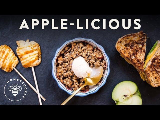 3 Fall APPLE Recipes - Honeysuckle