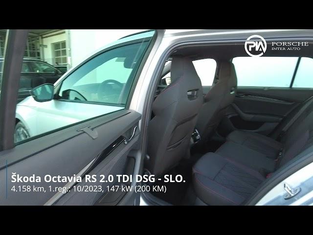 Škoda Octavia RS 2 0 TDI DSG   PREDSTAVITEV VOZILA