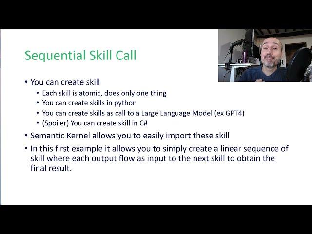 Introduction to Semantic Kernel - Define skills and call Sequentially in Python