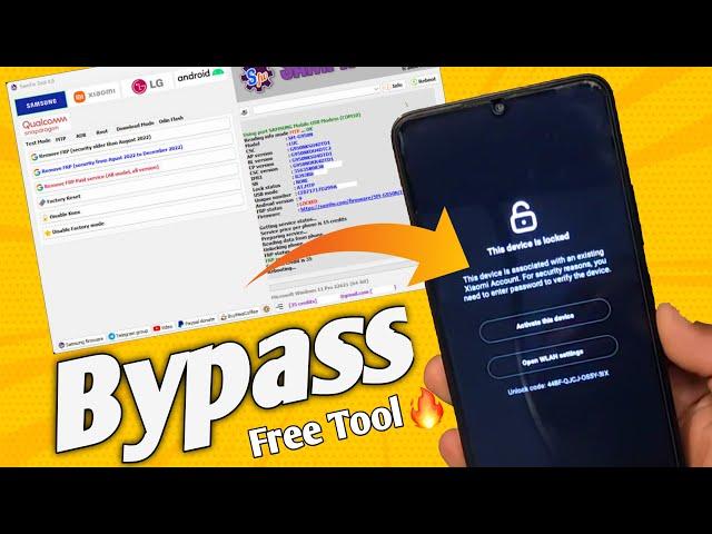 Bypass Mi Account with Free Unlock Tool