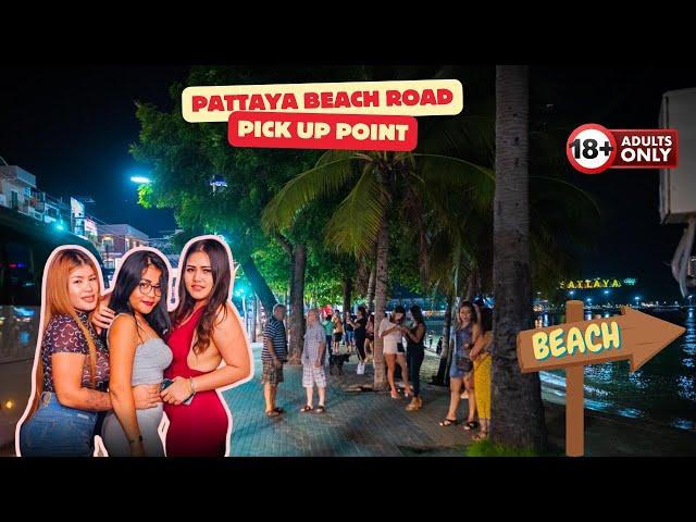 PATTAYA NIGHT LIFE 2024 | Walking on Pattaya Beach Road | Tourist Places Pattaya