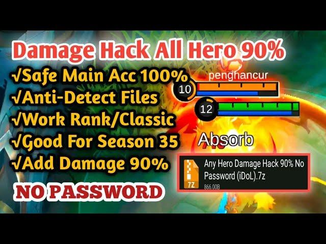 Any Hero Damage Hack 90% No Password