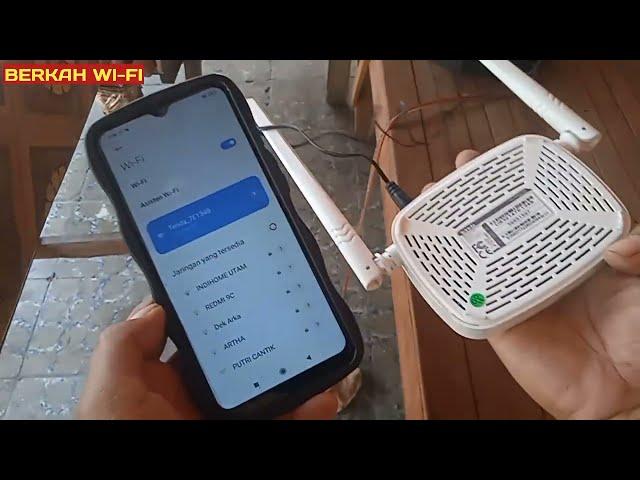 cara terbaru nembak wifi tanpa kabel dengan router tenda router tenda