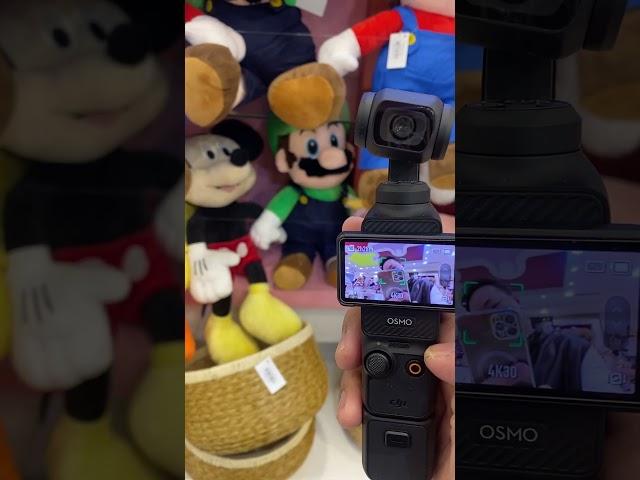 Face tracking of DJI osmo pocket 3 #shorts