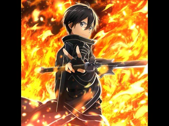 SAOIF Skill Testing 1H Sword Rush Skill "Burning Spirit Kirito"