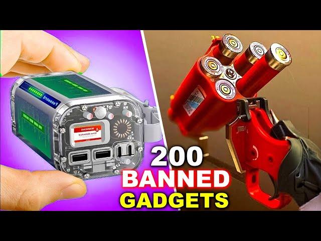200 Banned Gadgets You Can Still Buy on Amazon in 2024 [MEGA COMPILATION]
