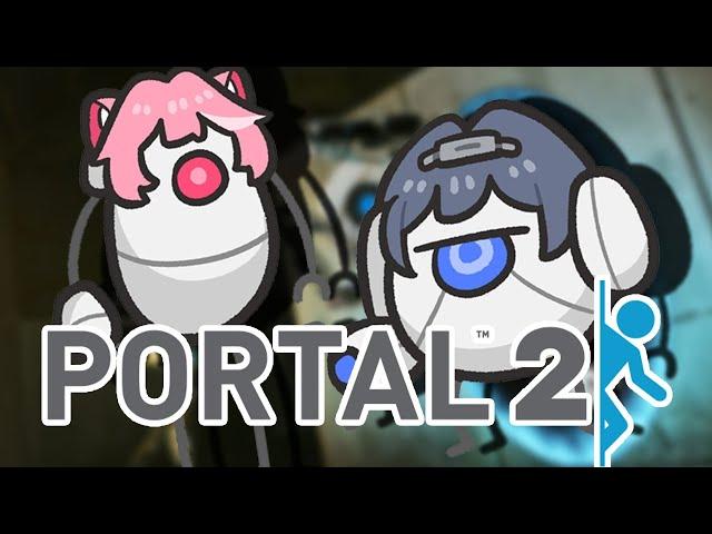 【Portal 2】2Brains Better Than 1 With @holoen_raorapanthera