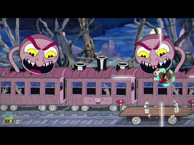 Cuphead - Hitless S-rank - Railroad Wrath (Phantom Express) - 1:41