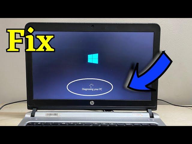 Windows 10/11 Stuck on Diagnosing Your PC loop