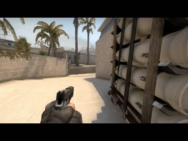 CSGO Mirage 1 vs 4 clutch with P250