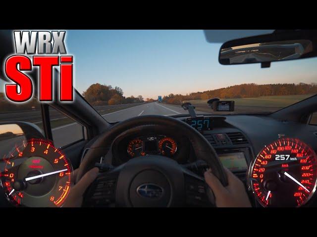 0-250 km/h | Subaru WRX STi | TOP SPEED and Acceleration TEST