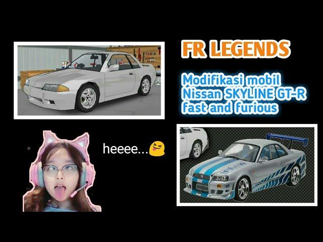 Modifikasi mobil NISSAN SKYLINE GT-R di FR LEGENDS