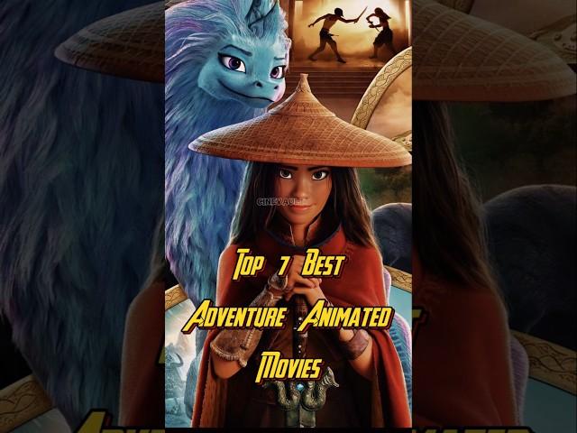 "7 Best magical Adventure Animated Movies"best animated movies of all time#animation #disneyplus